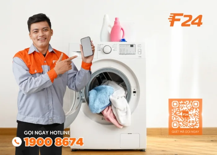 Dịch vụ vệ sinh m&aacute;y giặt chỉ từ 250K
