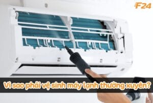 Vì sao phải vệ sinh máy lạnh