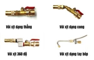 Vòi xịt vệ sinh máy lạnh