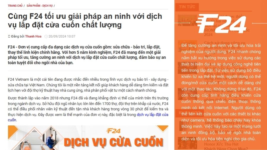 giải ph&aacute;p an ninh với cửa cuốn