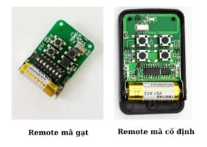 Cách xóa mã remote cửa cuốn