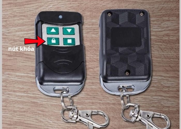 remote cửa cuốn bị kh&oacute;a