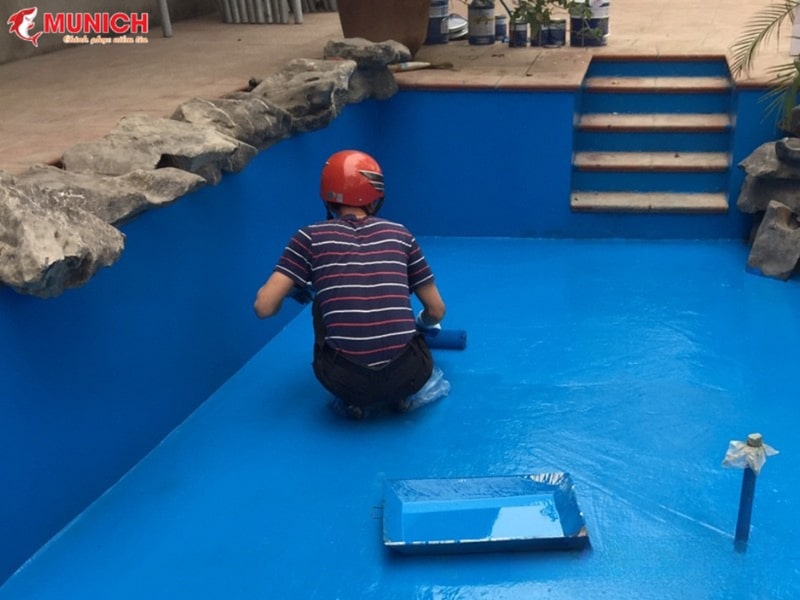 Ứng dụng sơn epoxy chống thấm cho bể nước Ứng dụng sơn epoxy chống thấm cho bể nước