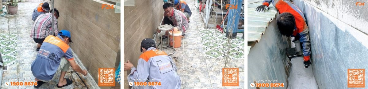 thợ chống thấm chuyên nghiệp