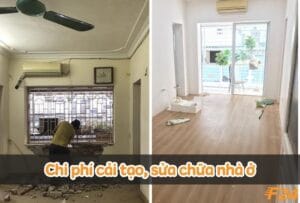 Ước tính chi phí cải tạo nhà