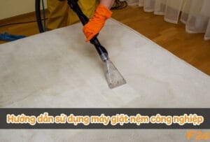 máy giặt nệm công nghiệp