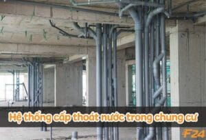 hệ thống cấp thoát nước trong chung cư