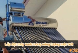 lắp máy nước nóng năng lượng mặt trời