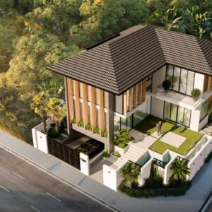 thiet ke nha vuon dep