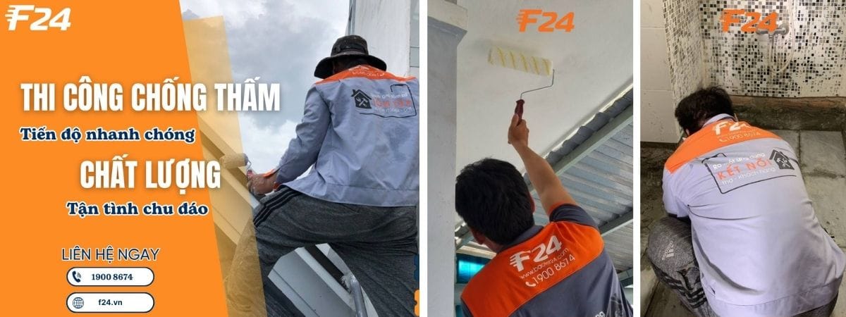 Dịch vụ chống thấm quận Thủ Đức 6 dịch vụ chống thấm