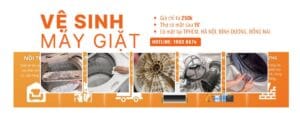 vệ sinh máy giặt