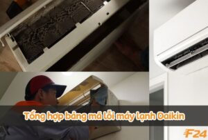 bảng mã lỗi máy lạnh Daikin