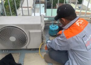 nạp gas máy lạnh âm trần