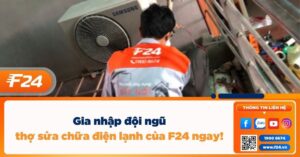 thợ sửa chữa điện lạnh của F24