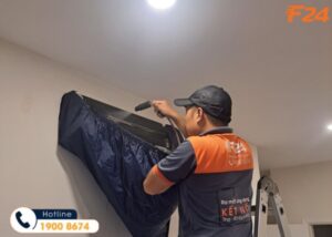 vệ sinh điều hòa Sharp giá rẻ