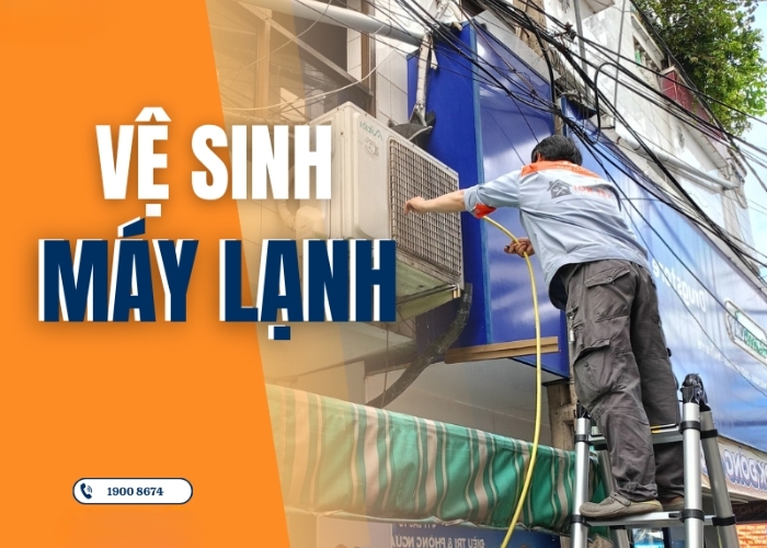 thợ vệ sinh m&aacute;y lạnh reetech
