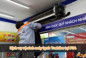 Dịch vụ vệ sinh máy lạnh Toshiba