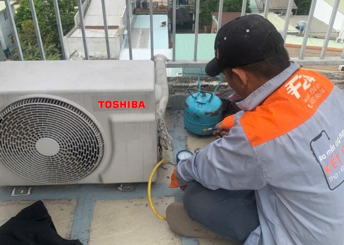 bơm gas m&aacute;y lạnh