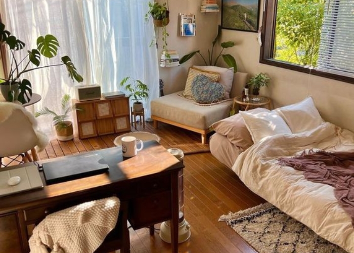 Cải tạo phòng trọ theo phong cách Nhật Bản cải tạo phòng trọ theo phong cách Nhật Bản