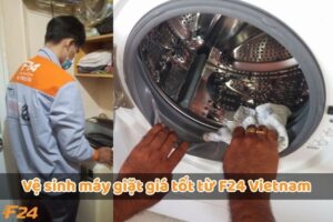 Vệ sinh máy giặt giá tốt từ F24 Vietnam