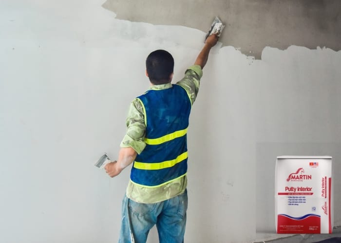 Sử dụng bột chống thấm