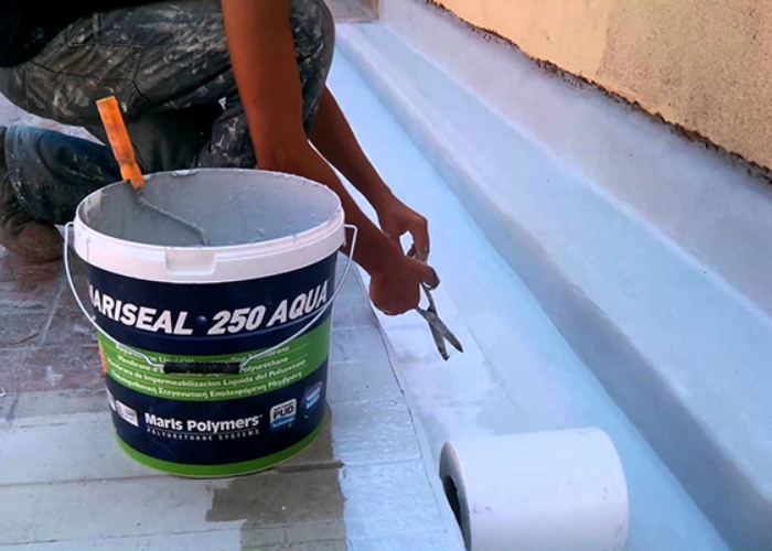 C&ocirc;ng nghệ chống thấm m&agrave;ng lỏng Polyurethane