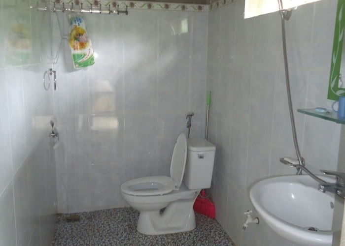 Xác định diện tích nhà sinh trước khi lập bảng dự toán sửa chữa xác định diện tích nhà vệ sinh