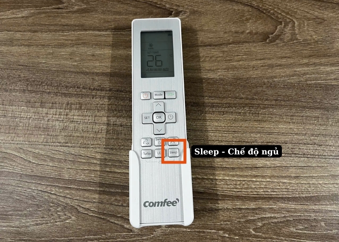 Chọn chế độ Sleep khi sử dụng điều hòa lúc ngủ chọn đúng chế độ điều hòa vào ban đêm