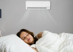 dùng máy lạnh ban đêm