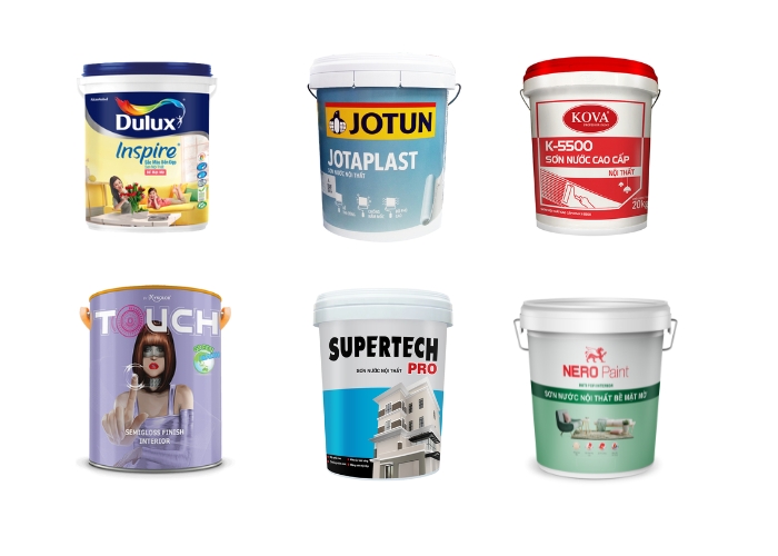 giá sơn nước trong nhà