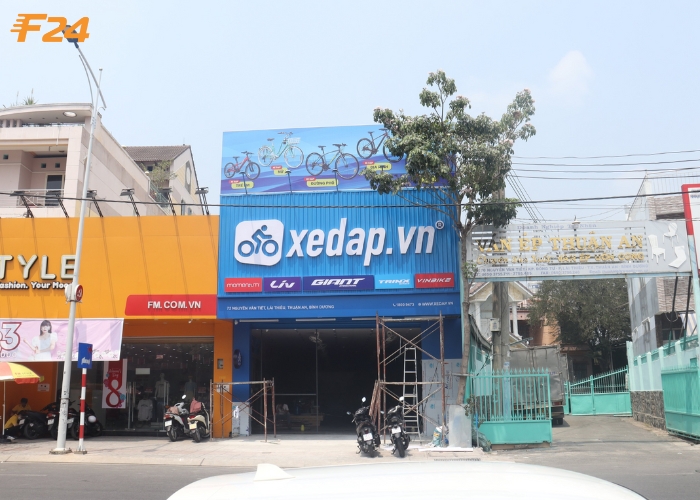 Dự án: Thi công cải tạo cửa hàng xedap.vn thi công xedap.vn