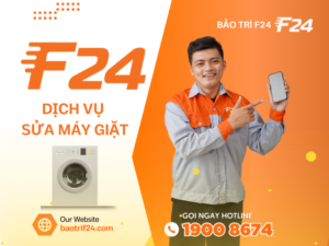 F24 cung cấp dịch vụ sửa m&aacute;y giặt Samsung