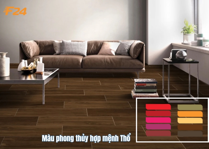 Chọn màu gạch phù hợp với mệnh Thổ màu gạch phù hợp với mệnh Thổ
