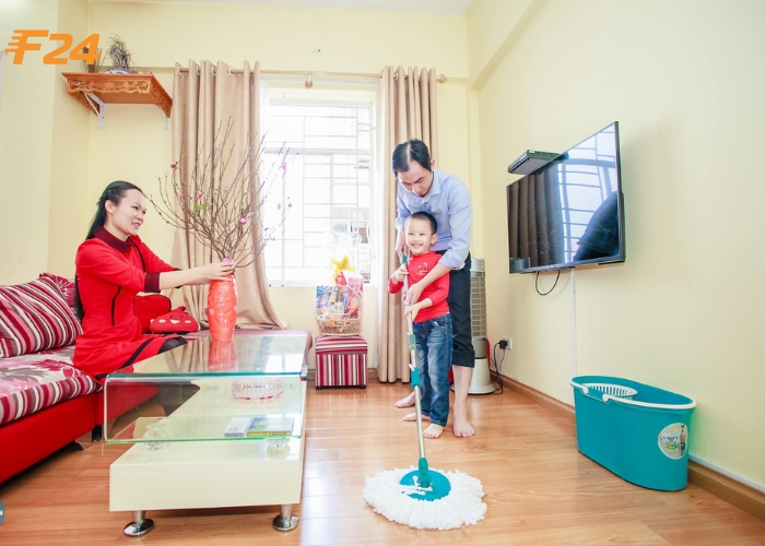 Trang trí nhà đón Tết 2026 Trang trí nhà đón Tết