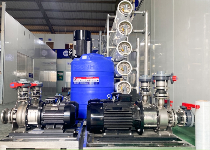 Máy bơm nước phục vụ công nghiệp