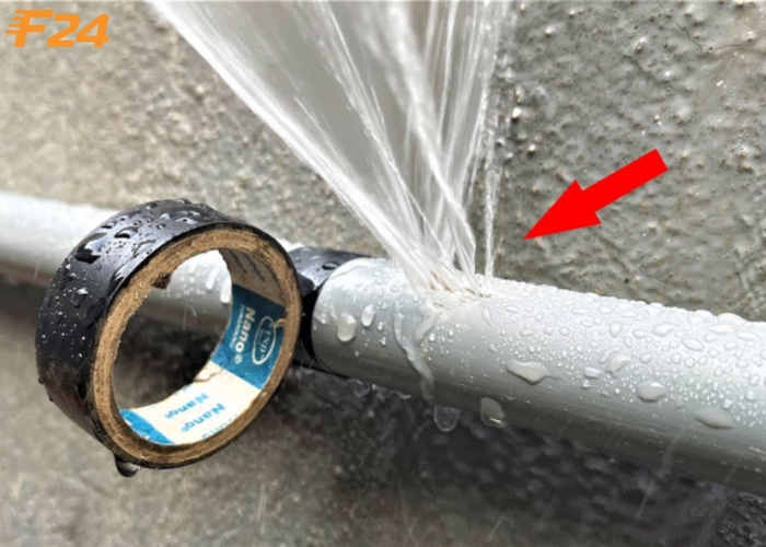 Hướng dẫn xử l&yacute; đường ống nước bị r&ograve; rỉ