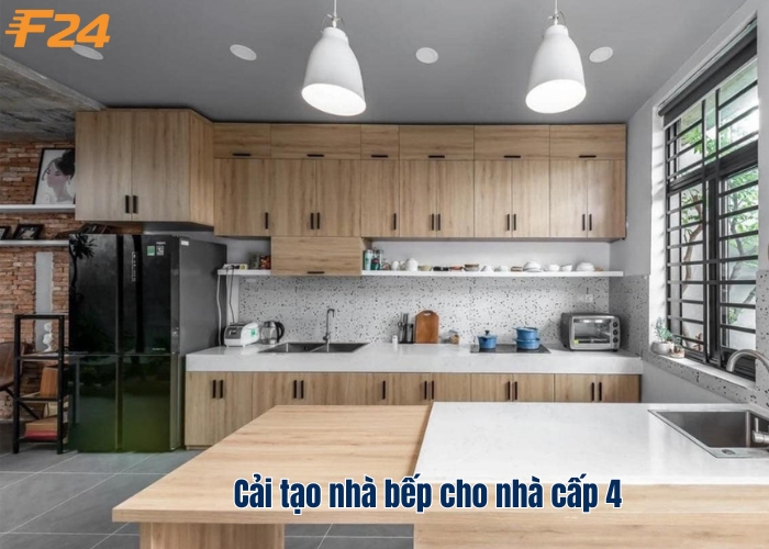 Cải tạo nhà bếp cho nhà cấp 4 Cải tạo nhà bếp cho nhà cấp 4