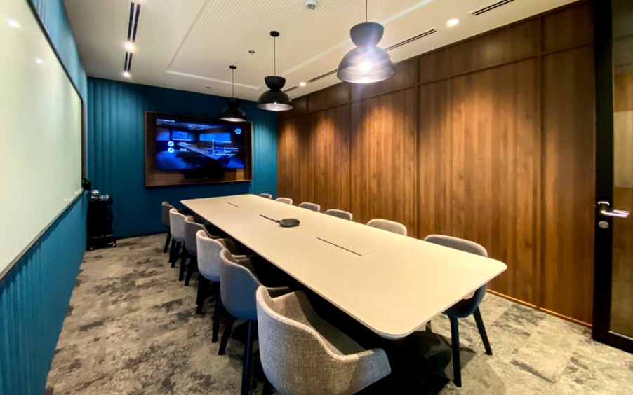 Phòng họp của JustCo.