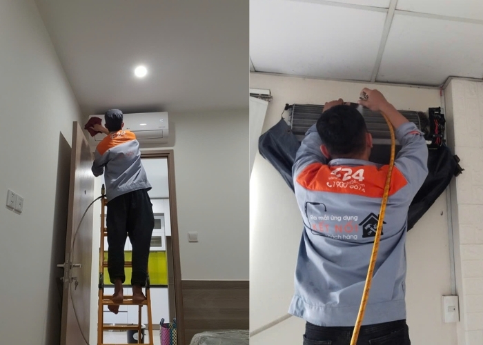 Quy tr&igrave;nh bảo dưỡng, vệ sinh m&aacute;y lạnh Casper