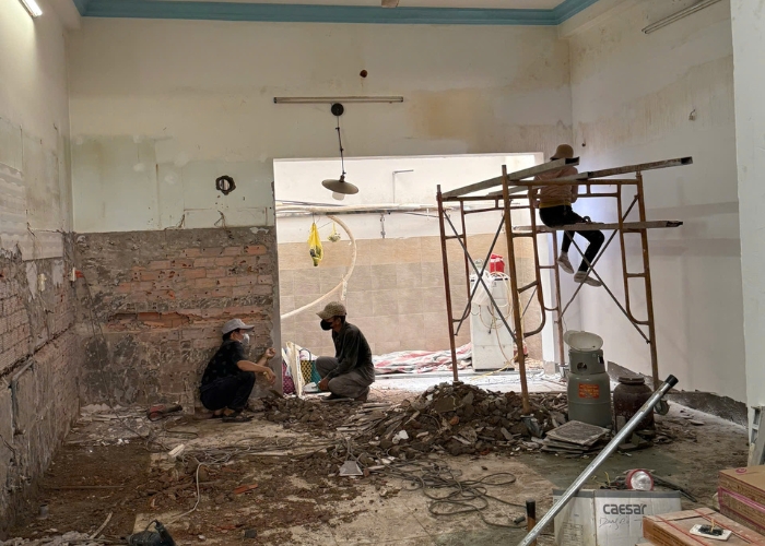sửa chữa kết cấu x&acirc;y dựng văn ph&ograve;ng