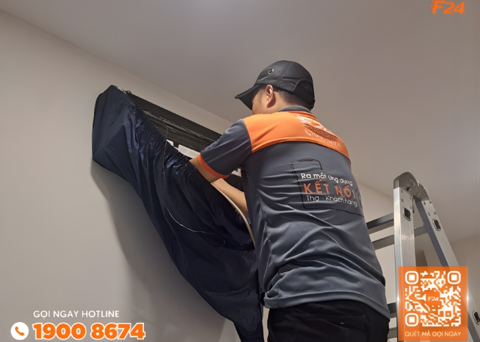 Dịch vụ sửa máy lạnh không lạnh chuyên nghiệp - F24 Vietnam 