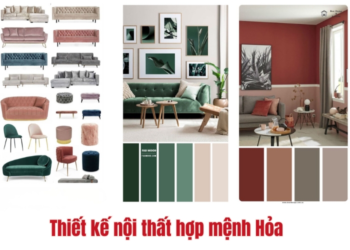 Nội thất hợp mệnh gia chủ