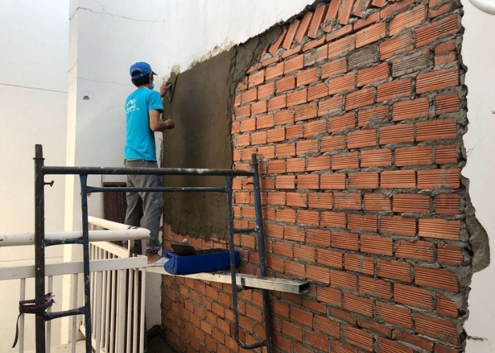 Tường 10 thích hợp làm phân cách các phòng trong nhà ứng dụng của tường 10