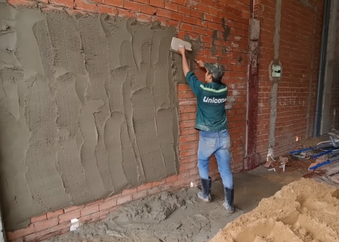Có nên xây nhà tường 10 không? 3 tô trát tường