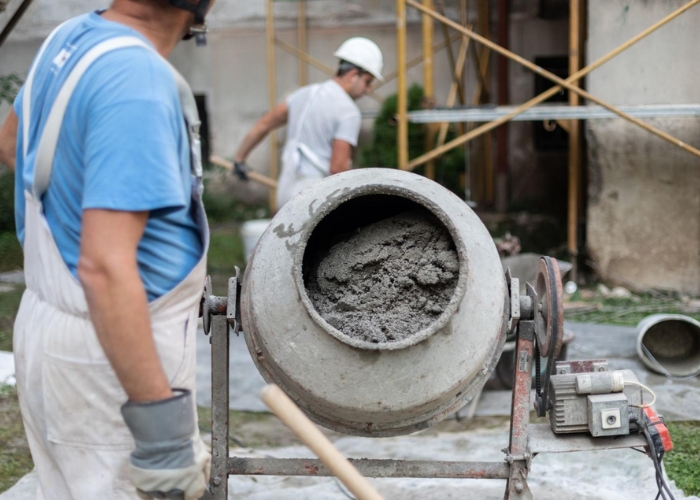 trộn vữa đ&uacute;ng kỹ thuật