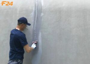 Xử lý vết nứt tường ngoài trời