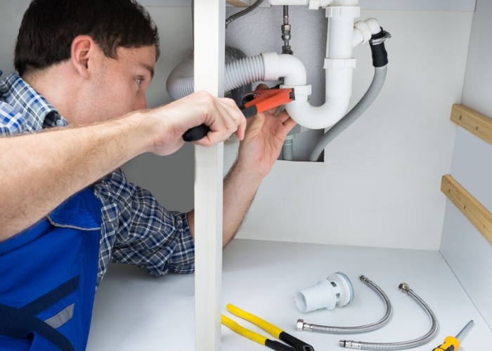 C&aacute;ch lắp ống tho&aacute;t nước bồn rửa dạng ruột g&agrave;