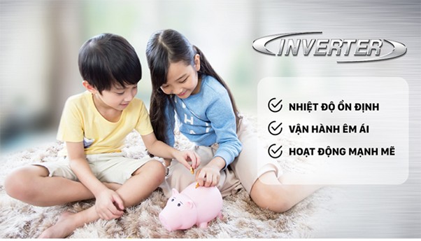 Công nghệ inventer điều hoà cây LG