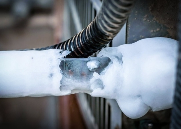 ống đồng d&agrave;n n&oacute;ng đ&oacute;ng tuyết