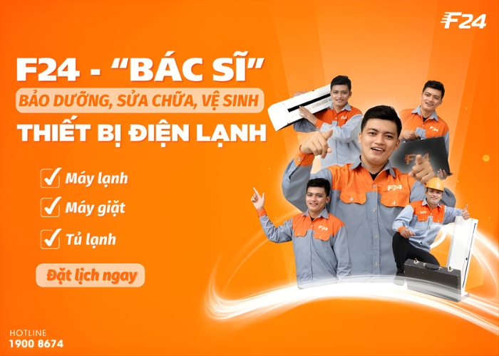dịch vụ điện lạnh f24 